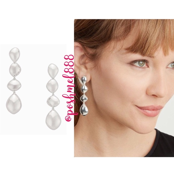 Stella & Dot Jewelry - :: Stella & Dot Silver Ulani Drops Earrings
